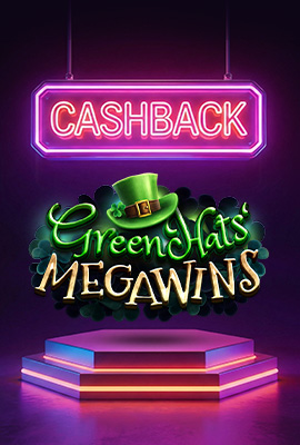 20% Cashback Greenhats' Megawins